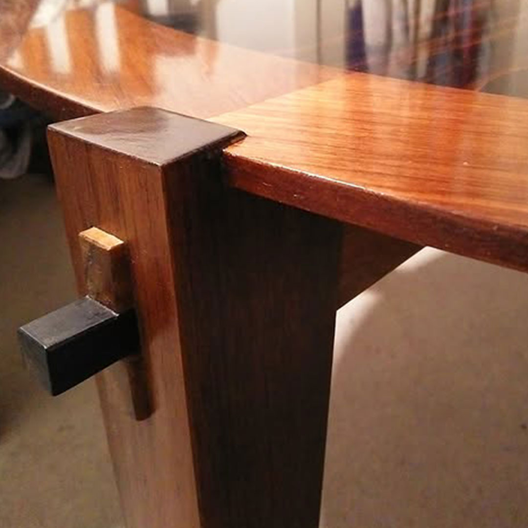 Pinned-tennon Dining Table