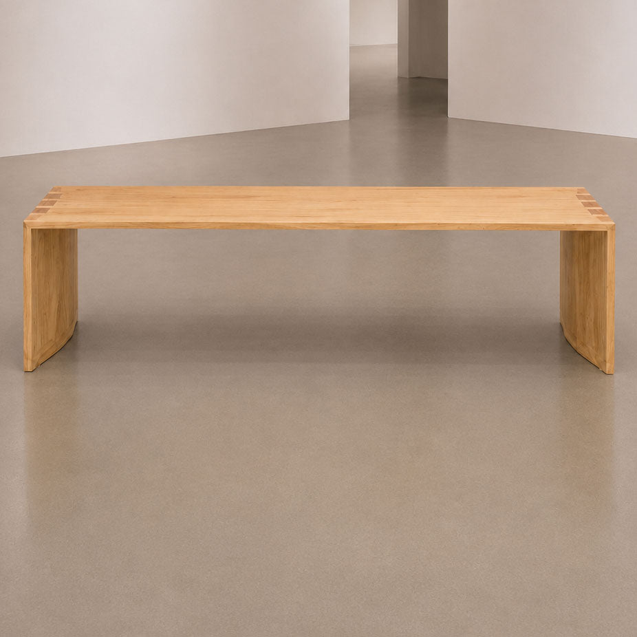Dovetailed Gallery Bench