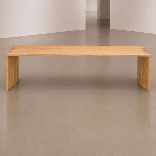 Dovetailed Gallery Bench