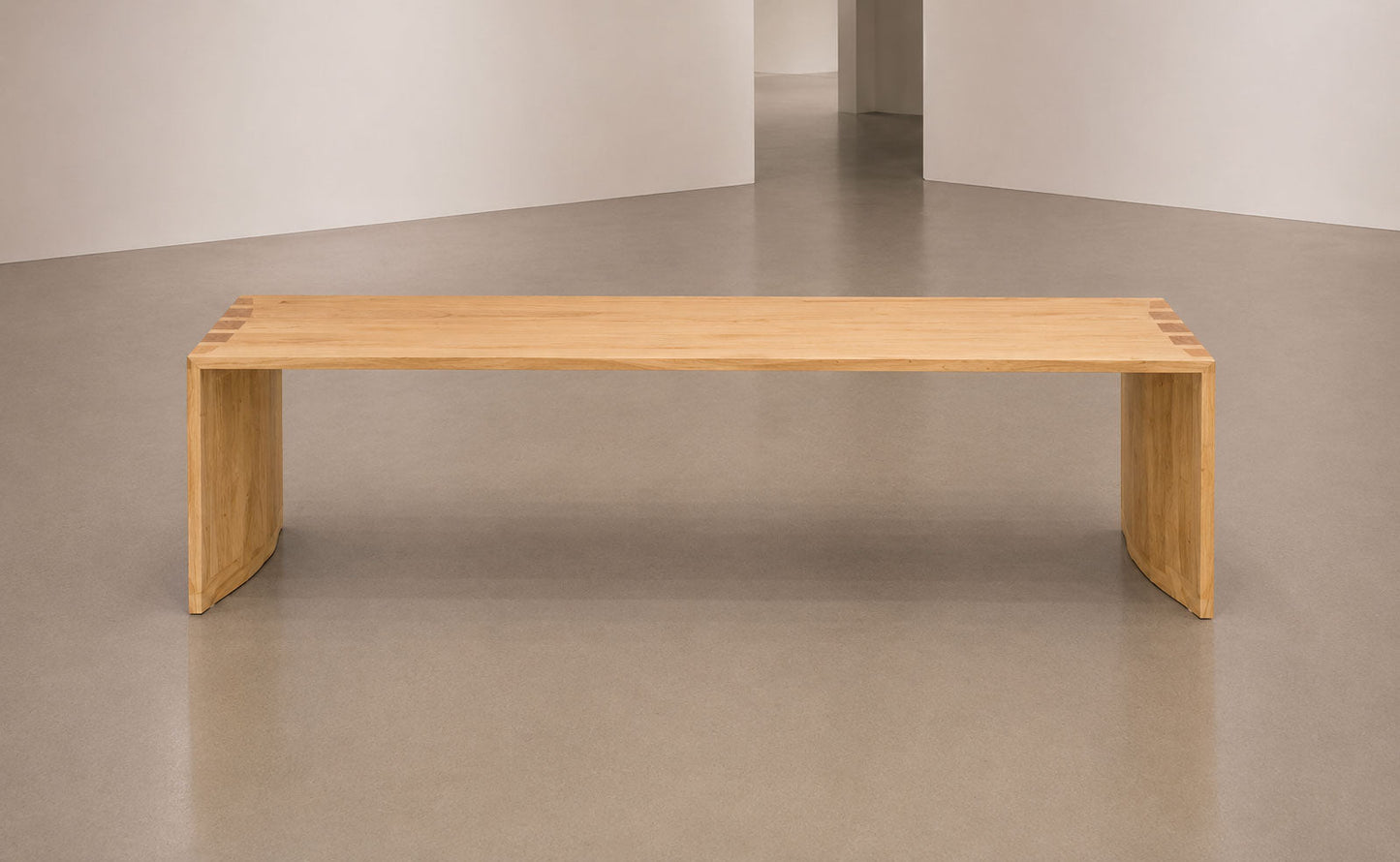 Dovetailed Gallery Bench