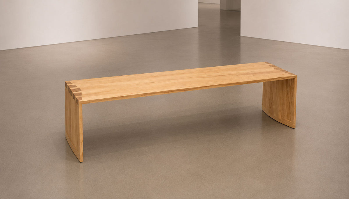 Dovetailed Gallery Bench