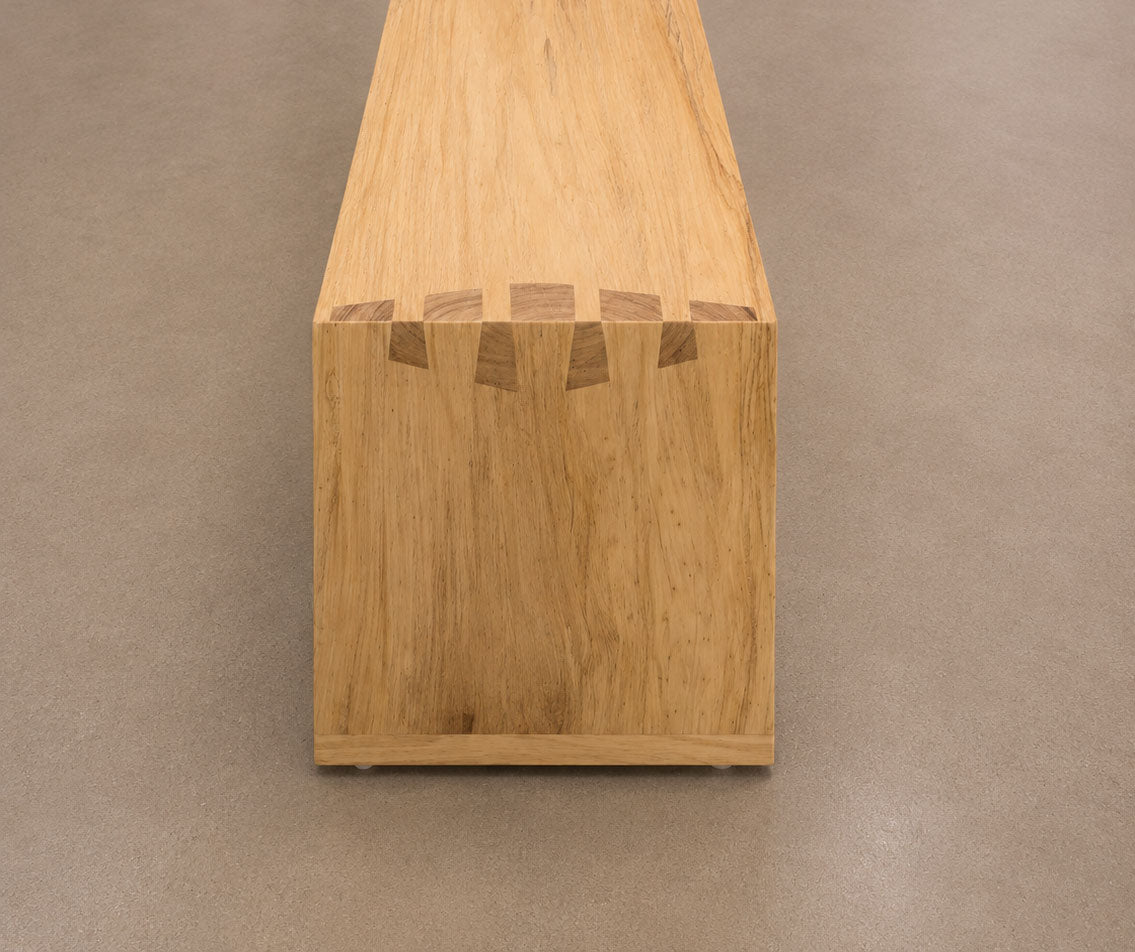 Dovetailed Gallery Bench