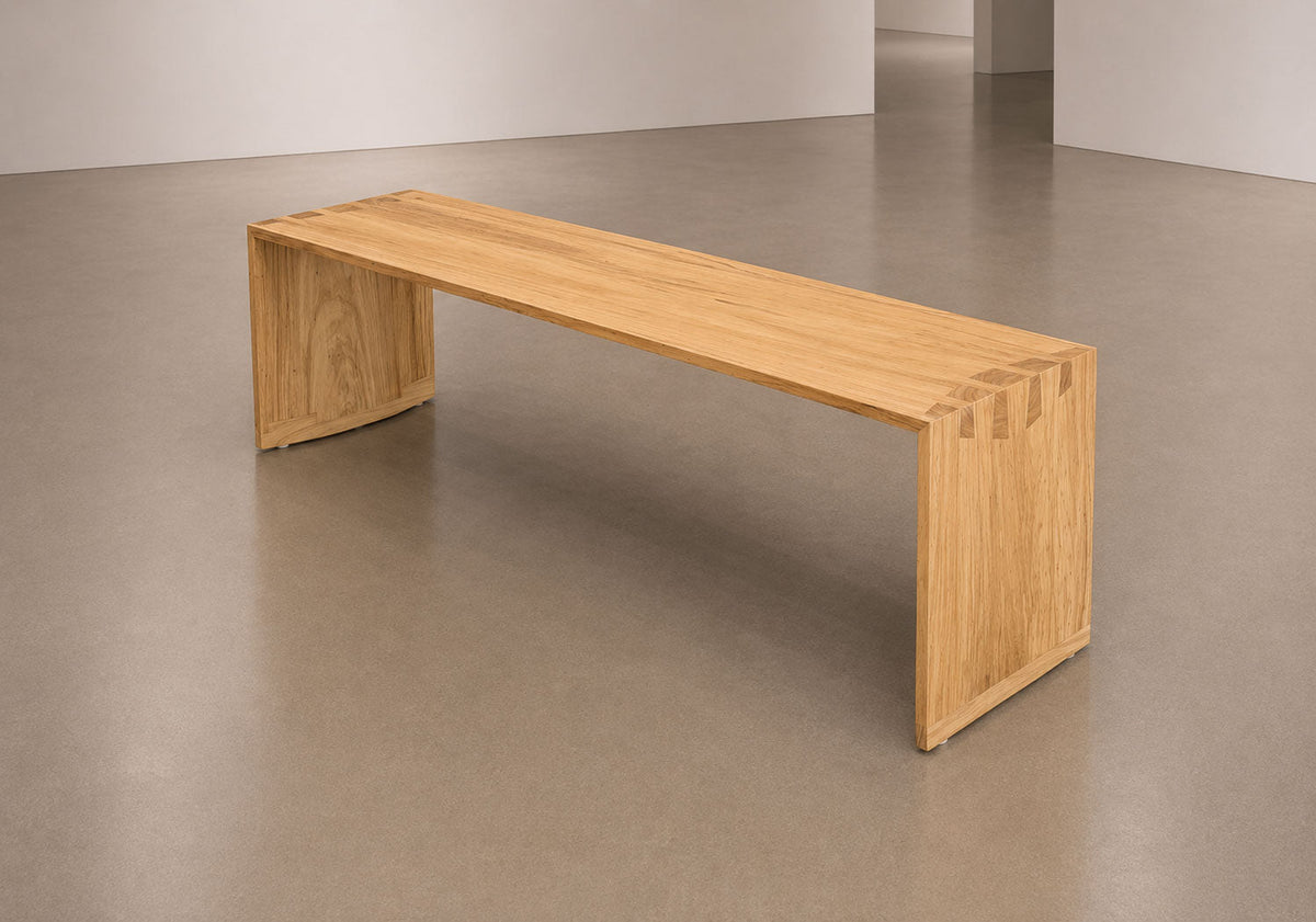 Dovetailed Gallery Bench