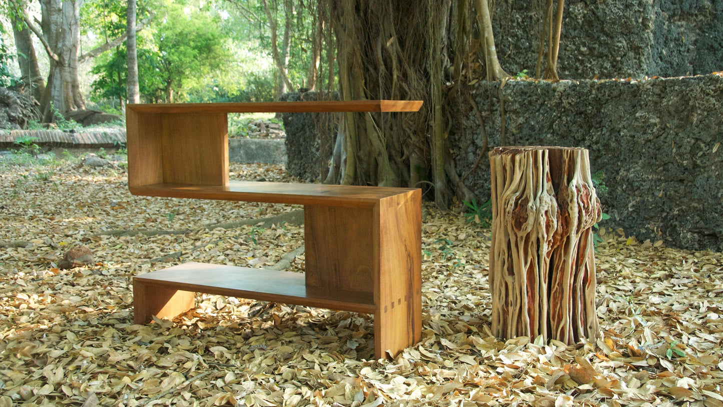 Serpentine Bookcase